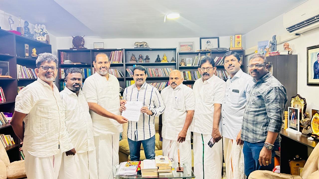 சீமானை சந்தித்த தமிழ் தேசியப் பேரவை!