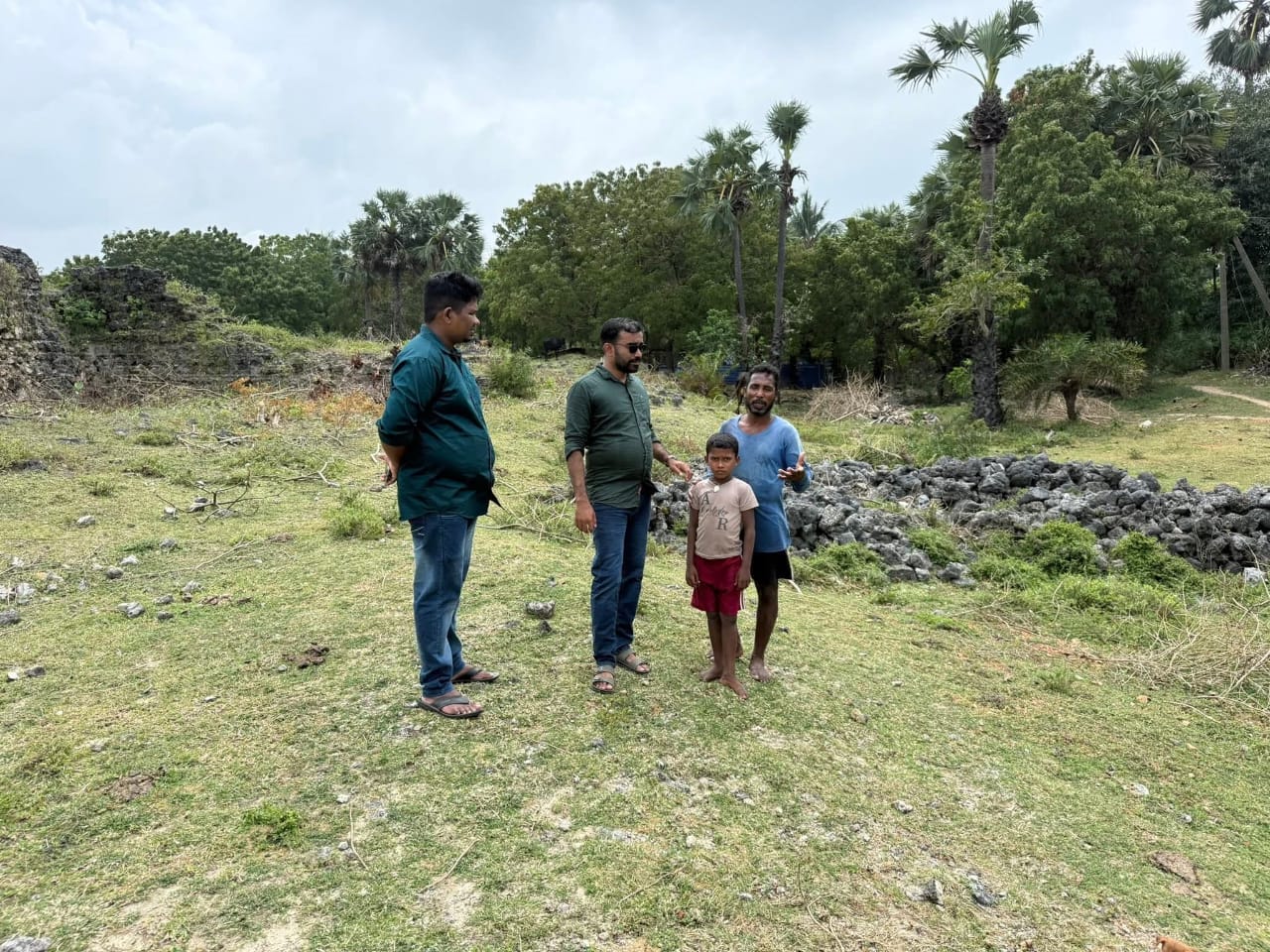 ஊர்காவற்றுறை கோட்டையை புனரமைக்க இளங்குமரன் எம்.பி. நடவடிக்கை!