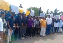 தையிட்டியில் விகாரையை அகற்றக்கோரி போராட்டம்!