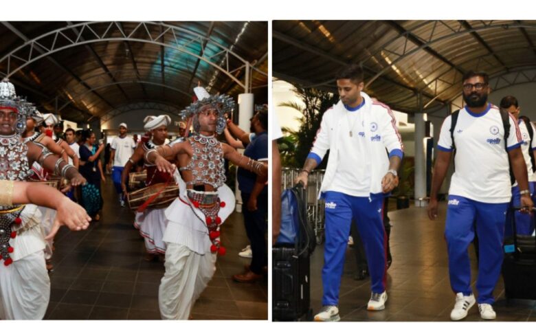 பாகிஸ்தானுடன் மோத இந்திய அணி இலங்கை வருகை!
