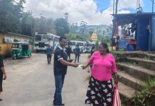 மலையக மக்களின் காணி மற்றும் வீட்டு உரிமையை வலியுறுத்தி துண்டுப் பிரசுர விநியோகம்!
