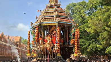 நயினை நாகபூசணி அம்மன் தேர்!