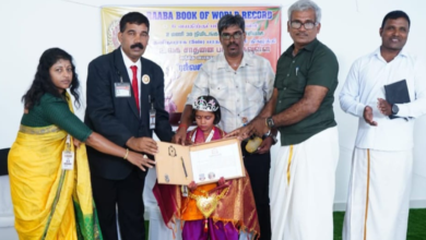 இரண்டரை மணித்தியாலங்கள் நடனமாடி உலக சாதனை படைத்த சிறுமி!