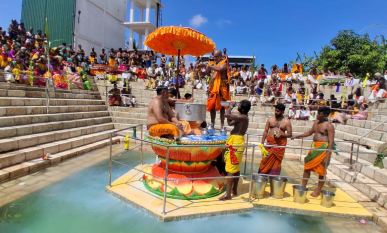 யாழ்ப்பாணம் கைதடி அருள்மிகு கயிற்றசிட்டி கந்தசாமி ஆலயத்தின் தீர்த்தோற்சவம் இன்று(29) இடம்பெற்றது.