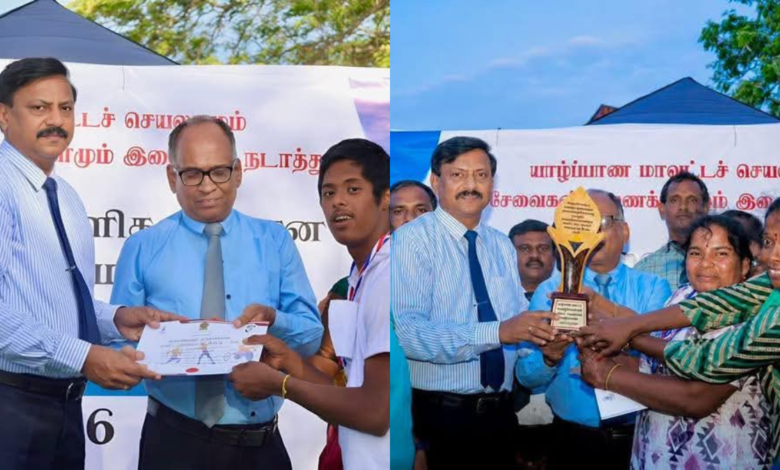 யாழில் இடம்பெற்ற மாற்றுத் திறனாளிகளுக்கான தடகள விளையாட்டுப் போட்டி!