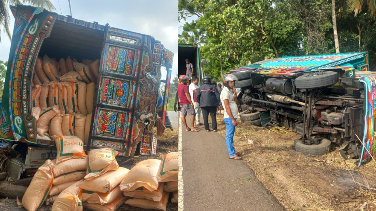 ஹென்டர் வாகனத்தில் லொறி மோதி கவிழ்ந்து விபத்து; இருவர் பலி : ஒருவர் படுகாயம்!
