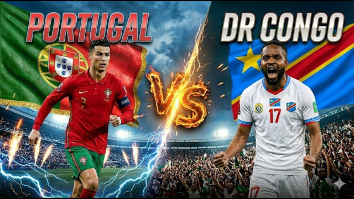 FIFA கால்பந்தாட்ட இன்றைய போட்டியில், போர்த்துக்கல் - கொங்கோ அணிகள் மோதல்!