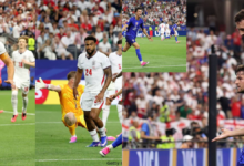 2026 FIFA உலக கிண்ண போட்டியில் குரோஷியாவை வீழ்த்திய இங்கிலாந்து! 2026 FIFA உலகக்கிண்ணப் போட்டியில் இங்கிலாந்து அணி 4-2 என்ற கோல் கணக்கில் குரோஷியாவை வீழ்த்தியது. ஆட்டத்தின் 12வது நிமிடத்தில் இங்கிலாந்து அணிக்கு பெனால்டி வாய்ப்பு கிடைத்தது. அதனை சரியாக பயன்படுத்திக்கொண்ட ஹாரி கேன் அதனை கோலாக மாற்றினார். 36வது நிமிடத்தில் குரோஷிய வீரர் மார்ட்டின் பட்டுரினா கோல் அடித்தார். பின்னர் ஹாரி கேன் 42வது நிமிடத்தில் மீண்டும் ஒரு கோல் அடிக்க, பதிலடியாக குரோஷியாவின் பெட்டர் முஸா 45+5வது நிமிடத்தில் கோல் அடித்தார். இரண்டாம் பாதியின் தொடக்கத்தில் இங்கிலாந்தின் ஜூடே பெல்லிங்கம் கோல் அடித்தார். இதன்மூலம் இங்கிலாந்து அணி முன்னிலை வகிக்க 85வது நிமிடத்தில் நட்சத்திர வீரர் மார்கஸ் ராஷ்போர்ட் கோல் அடித்தார். இறுதியில் இங்கிலாந்து அணி 4-2 என்ற கோல் கணக்கில் வெற்றிபெற்றது.