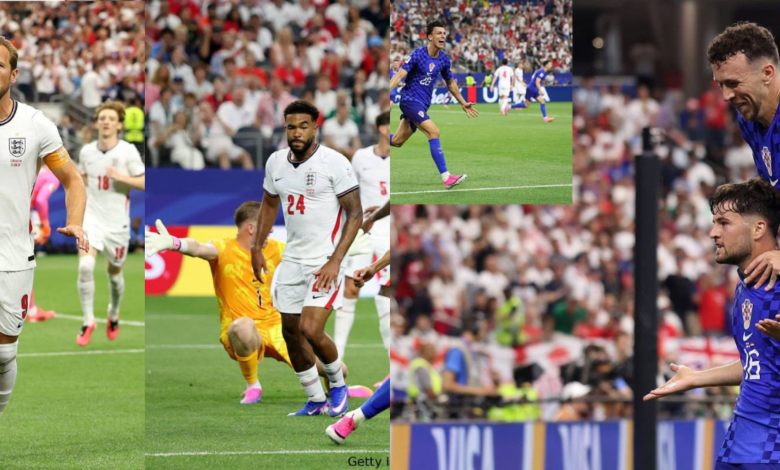 2026 FIFA உலக கிண்ண போட்டியில் குரோஷியாவை வீழ்த்திய இங்கிலாந்து! 2026 FIFA உலகக்கிண்ணப் போட்டியில் இங்கிலாந்து அணி 4-2 என்ற கோல் கணக்கில் குரோஷியாவை வீழ்த்தியது. ஆட்டத்தின் 12வது நிமிடத்தில் இங்கிலாந்து அணிக்கு பெனால்டி வாய்ப்பு கிடைத்தது. அதனை சரியாக பயன்படுத்திக்கொண்ட ஹாரி கேன் அதனை கோலாக மாற்றினார். 36வது நிமிடத்தில் குரோஷிய வீரர் மார்ட்டின் பட்டுரினா கோல் அடித்தார். பின்னர் ஹாரி கேன் 42வது நிமிடத்தில் மீண்டும் ஒரு கோல் அடிக்க, பதிலடியாக குரோஷியாவின் பெட்டர் முஸா 45+5வது நிமிடத்தில் கோல் அடித்தார். இரண்டாம் பாதியின் தொடக்கத்தில் இங்கிலாந்தின் ஜூடே பெல்லிங்கம் கோல் அடித்தார். இதன்மூலம் இங்கிலாந்து அணி முன்னிலை வகிக்க 85வது நிமிடத்தில் நட்சத்திர வீரர் மார்கஸ் ராஷ்போர்ட் கோல் அடித்தார். இறுதியில் இங்கிலாந்து அணி 4-2 என்ற கோல் கணக்கில் வெற்றிபெற்றது.