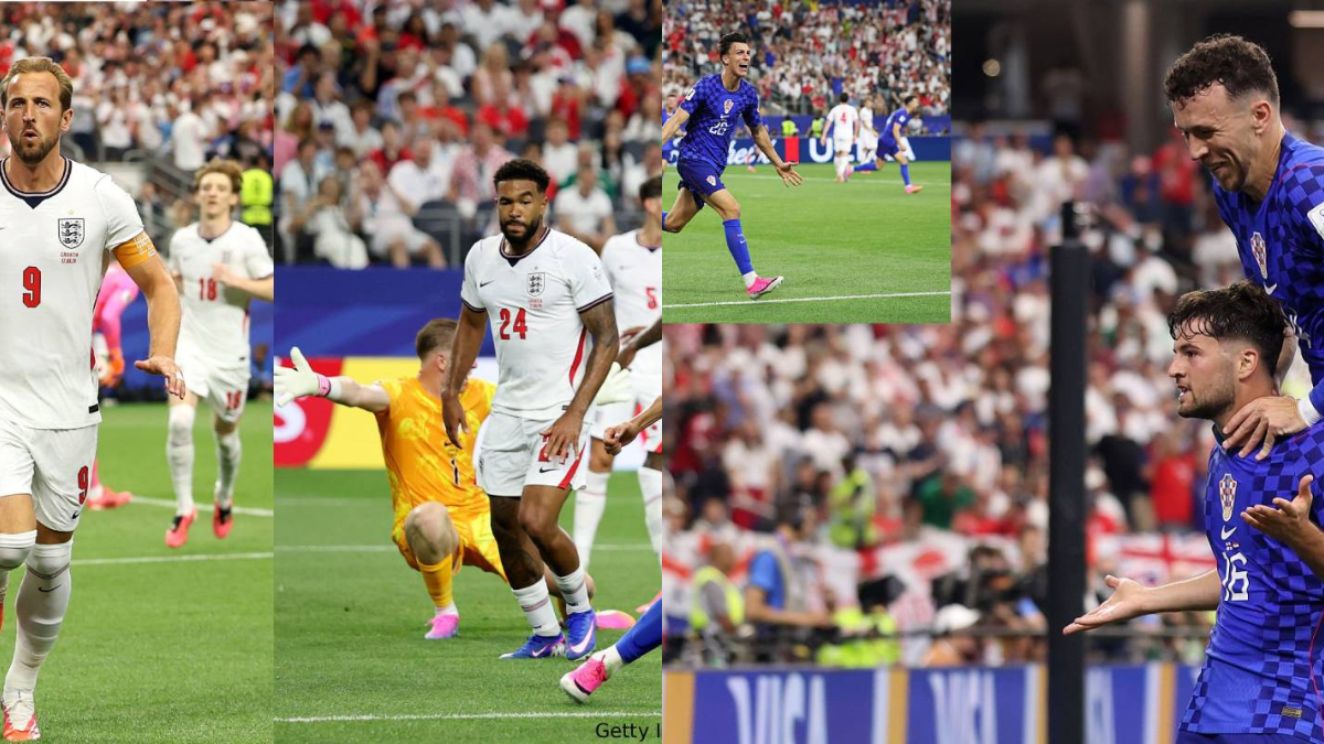 2026 FIFA உலக கிண்ண போட்டியில் குரோஷியாவை வீழ்த்திய இங்கிலாந்து! 2026 FIFA உலகக்கிண்ணப் போட்டியில் இங்கிலாந்து அணி 4-2 என்ற கோல் கணக்கில் குரோஷியாவை வீழ்த்தியது. ஆட்டத்தின் 12வது நிமிடத்தில் இங்கிலாந்து அணிக்கு பெனால்டி வாய்ப்பு கிடைத்தது. அதனை சரியாக பயன்படுத்திக்கொண்ட ஹாரி கேன் அதனை கோலாக மாற்றினார். 36வது நிமிடத்தில் குரோஷிய வீரர் மார்ட்டின் பட்டுரினா கோல் அடித்தார். பின்னர் ஹாரி கேன் 42வது நிமிடத்தில் மீண்டும் ஒரு கோல் அடிக்க, பதிலடியாக குரோஷியாவின் பெட்டர் முஸா 45+5வது நிமிடத்தில் கோல் அடித்தார். இரண்டாம் பாதியின் தொடக்கத்தில் இங்கிலாந்தின் ஜூடே பெல்லிங்கம் கோல் அடித்தார். இதன்மூலம் இங்கிலாந்து அணி முன்னிலை வகிக்க 85வது நிமிடத்தில் நட்சத்திர வீரர் மார்கஸ் ராஷ்போர்ட் கோல் அடித்தார். இறுதியில் இங்கிலாந்து அணி 4-2 என்ற கோல் கணக்கில் வெற்றிபெற்றது.
