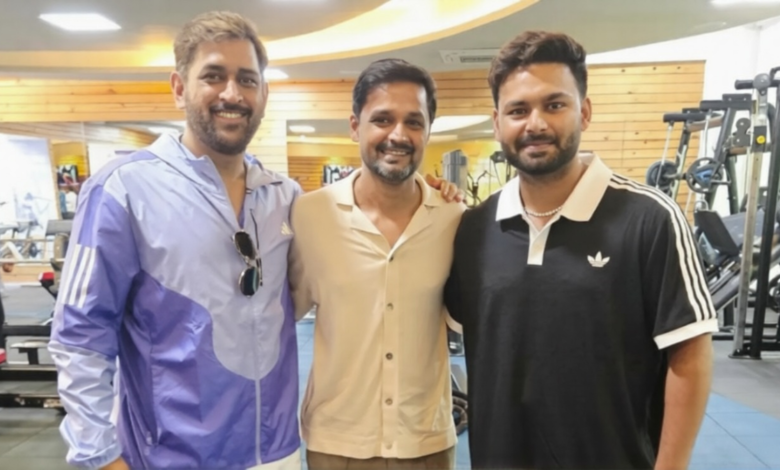 தோனியுடன் தீவிர பயிற்சியில் ரிஷப் பண்ட்!