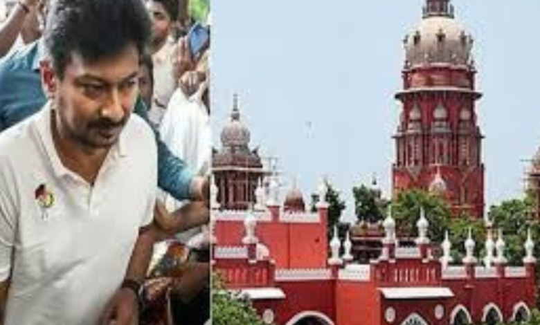 உதயநிதி ஸ்டாலினை இன்றே விடுவிக்குமாறு சென்னை உயர் நீதிமன்றம் உத்தரவு!