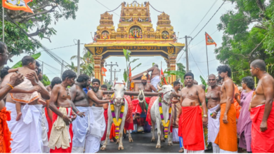 நல்லூரான் வடக்கு வாயில்அலங்கார தோரணை வளைவு திறந்து வைப்பு!