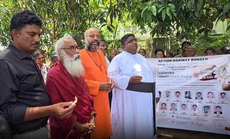 மூதூர் தன்னார்வ தொண்டாளர்கள் படுகொலை நினைவேந்தல் அனுஷ்டிப்பு!